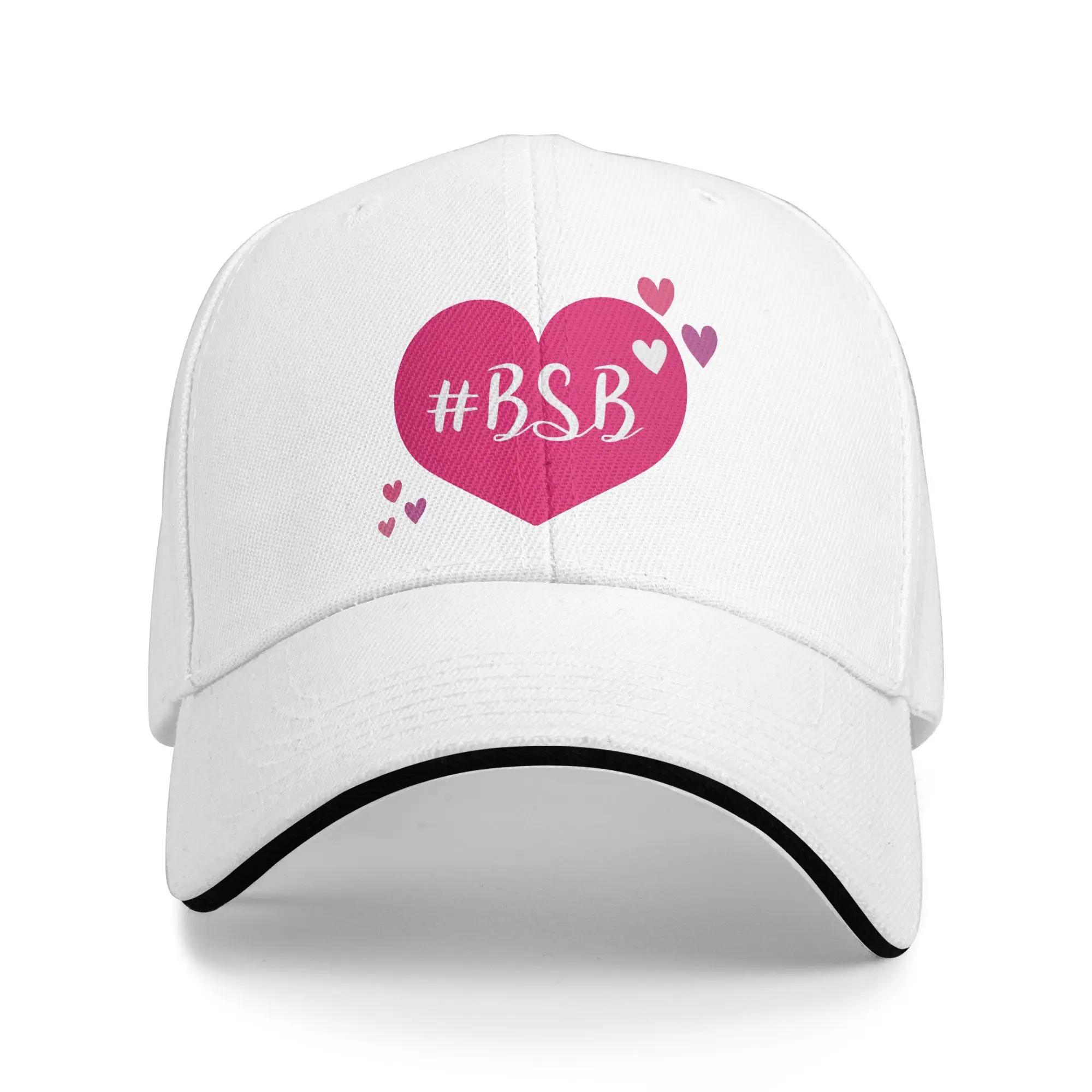 

BBackstreet BBoys BSB Logo with Heart Baseball Cap Trendy Unisex Adult Design Hiking Fishing Baseball Caps Birthday Gift One Size