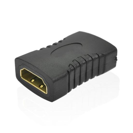 HDMI-compatible Female To Cable Connector Extender Female Video Adapter for HDTV HDCP 1080P