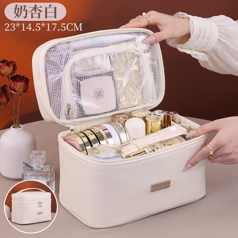Cosmetic bag partition storage Multifunctional cosmetic storage bag Portable going out toilet bag