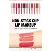 HANDAIYAN 12-color Matte Waterproof Non-stick Cup Lip Glaze Small Square Tube Gold Sparkling Pearlescent Lip Glaze