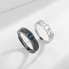Zinc Zinc Alloy Valentine'S Day Gift Angle Star Fashion Jewelry Korean Style Ring Vintage Ring Couple Ring