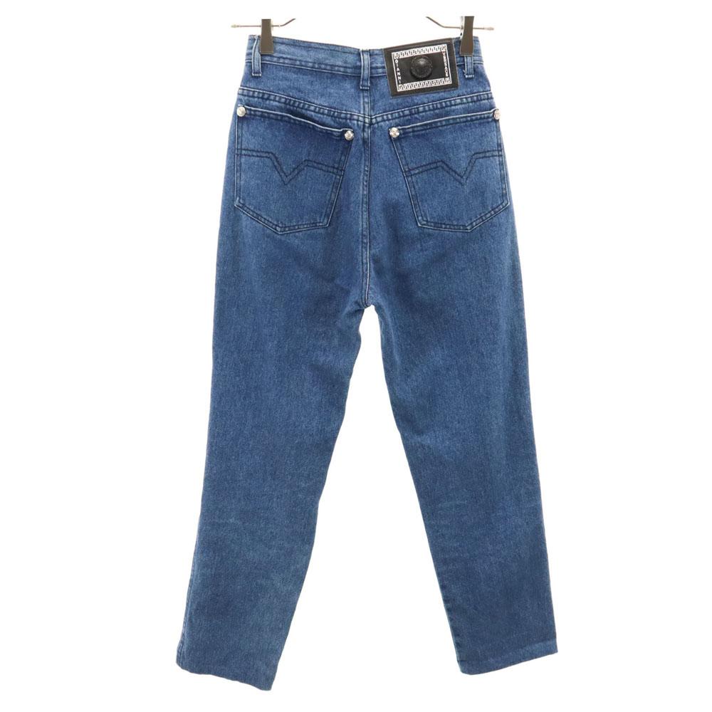 Gianni Versace Made In Italy Denim Pants 38 Jeans Women Used