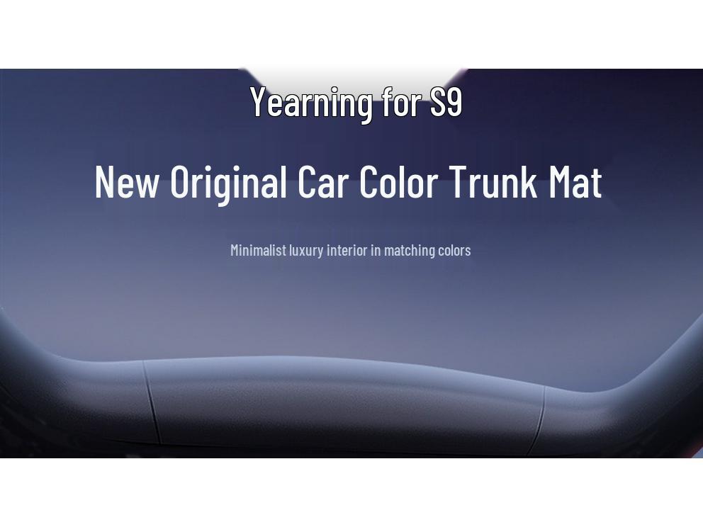 2025 Trumpchi Xiangwang S9 Full Coverage Trunk Mat - New Car Interior Accessory