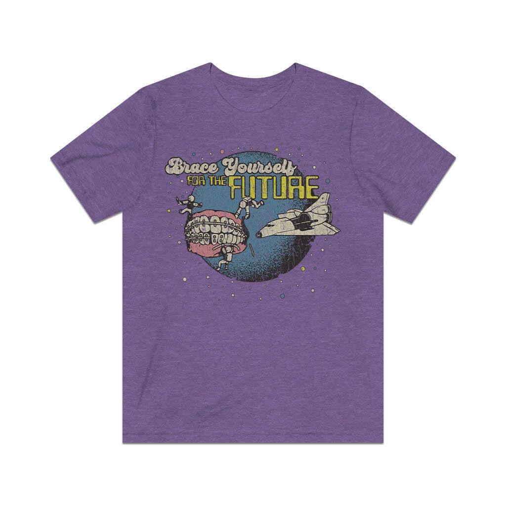 

Brace Yourself For The Future 1982 Vintage Men s T shirt S
