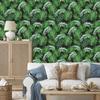 Palm and Monstera Leaves Wallpaper for Living Room and Bedroom 50x1000