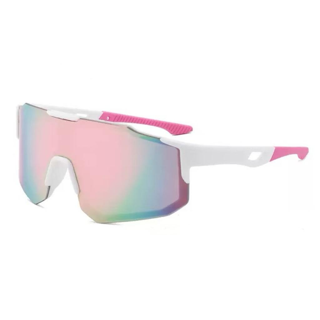 Outdoor Cycling Sports Glasses Women Photochromic Windproof Bicycle Riding Sunglasses Lightweight Durable Frame with UV Protection