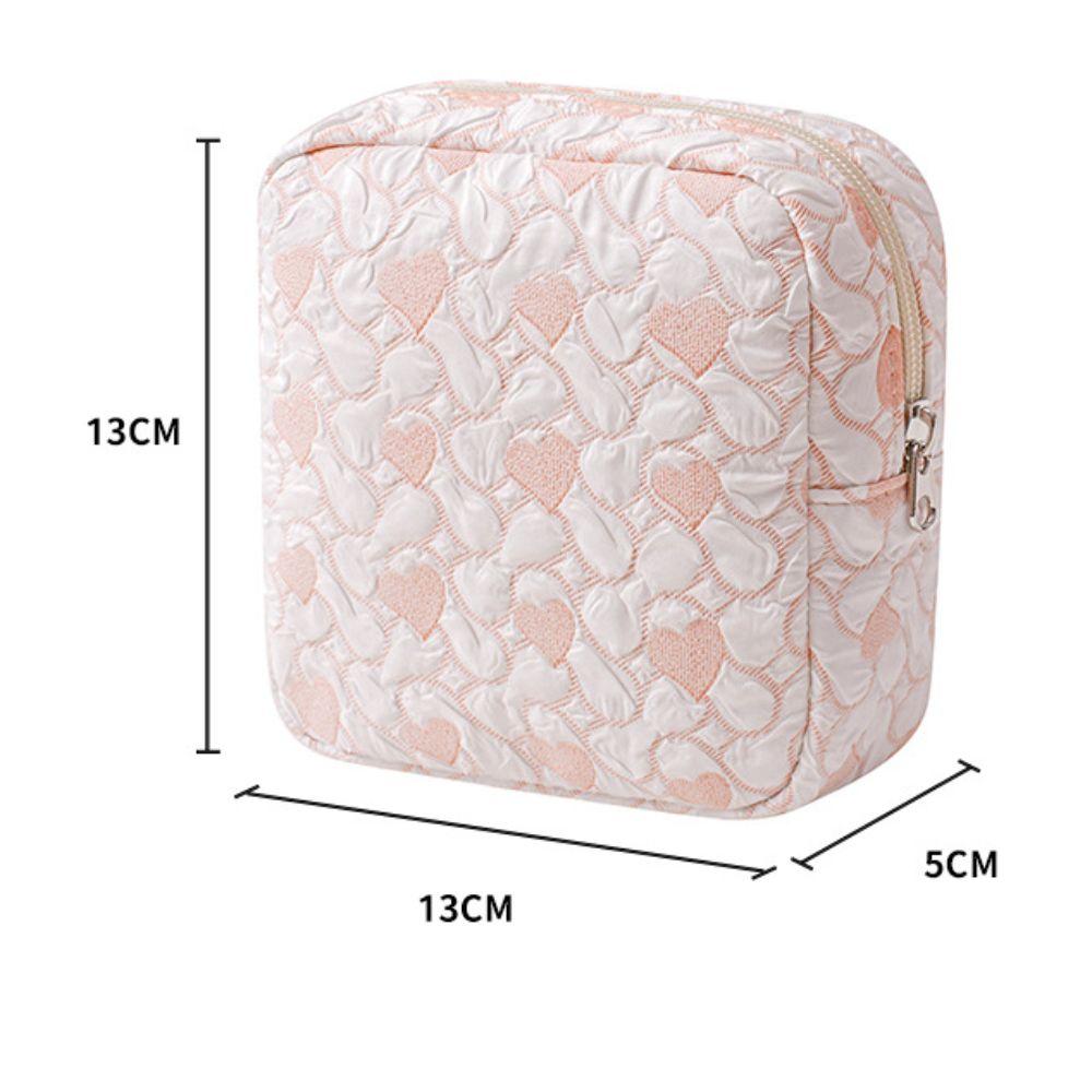 New Square Sanitary Napkin Storage Bag Large Capacity Portable Mini Coin Purse Multifunctional Cosmetic Bag