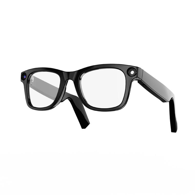 V03-T5 AI Smart Translator Glasses 5MP HD Camera Mini 1080P Video Recorder Sunglasses Real-Time Translation Wireless BT Headset