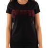 Camiseta Feminina/Senhora The Cure com Logo Embellished