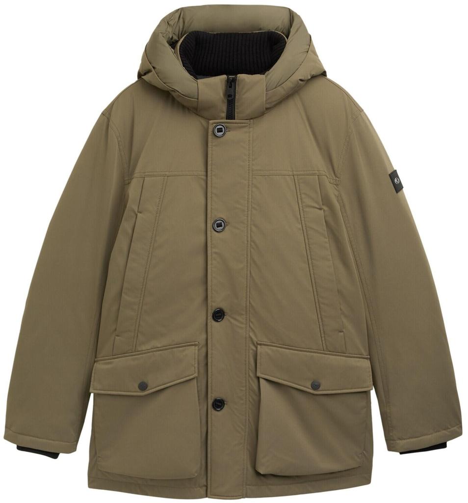 Mid-season Jacket Tom Tailor Arctic Parka With Detachable Hood (1041321) Jungle Soil Green