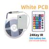 5V 5050 RGB LED Strip Light Battery Powered by 3xAA Waterproof Flexible TV Backlight with 3 17 24 Key Remote Control