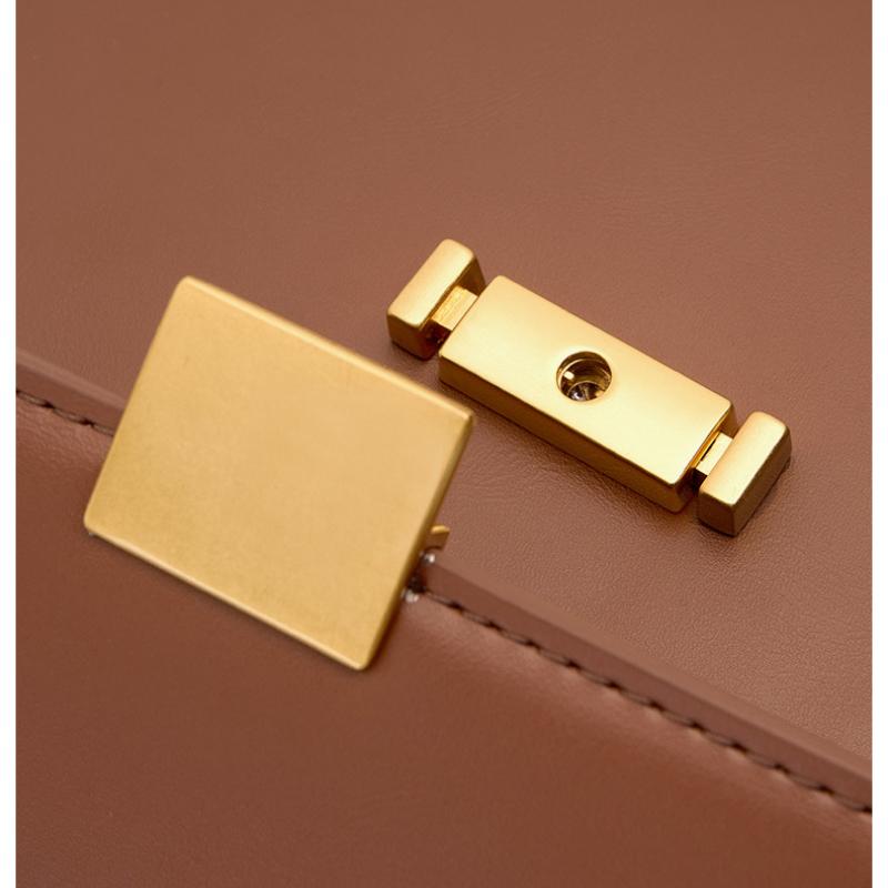 Premium Sense Niche Design Armpit Bag Leather Women's Bag Spring and Summer Tofu Bag Shoulder Messenger Bag