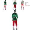 Luxuriöses Erwachsenen Weihnachts-Helfer-Elfen-Cosplay-Kostüm für festliche Partys