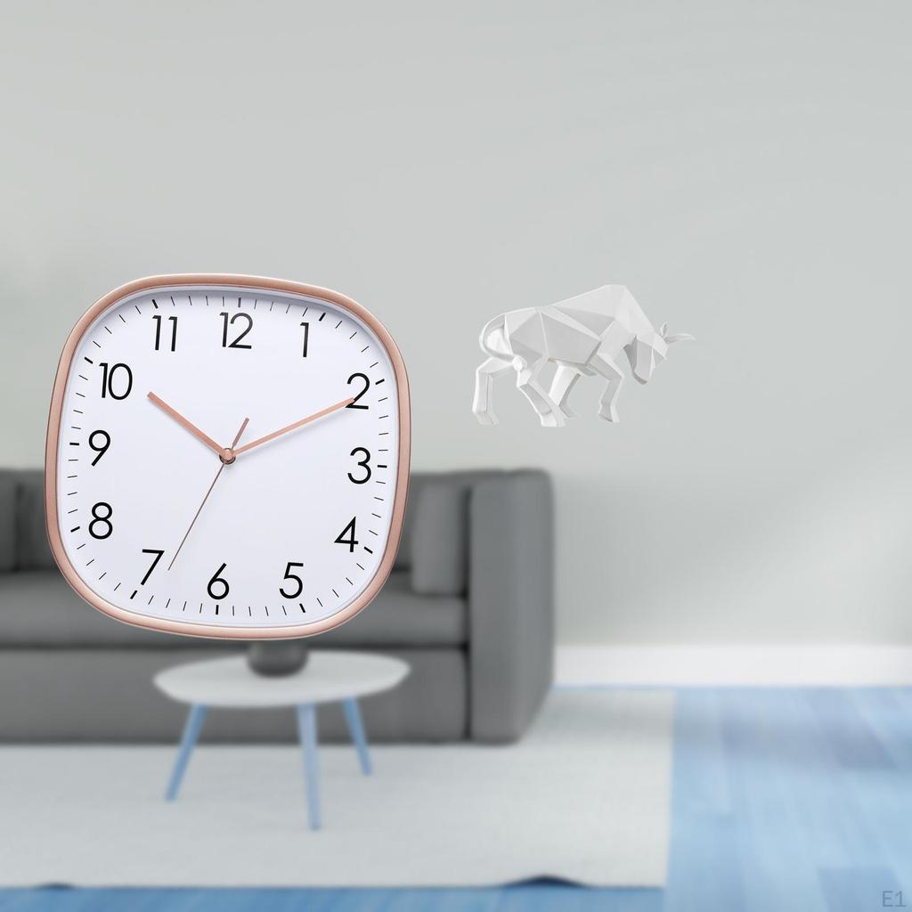 Vintage Digital Wall Clock Art Practical for Dining Room Home Farmhouse Gym Decoration with Modern