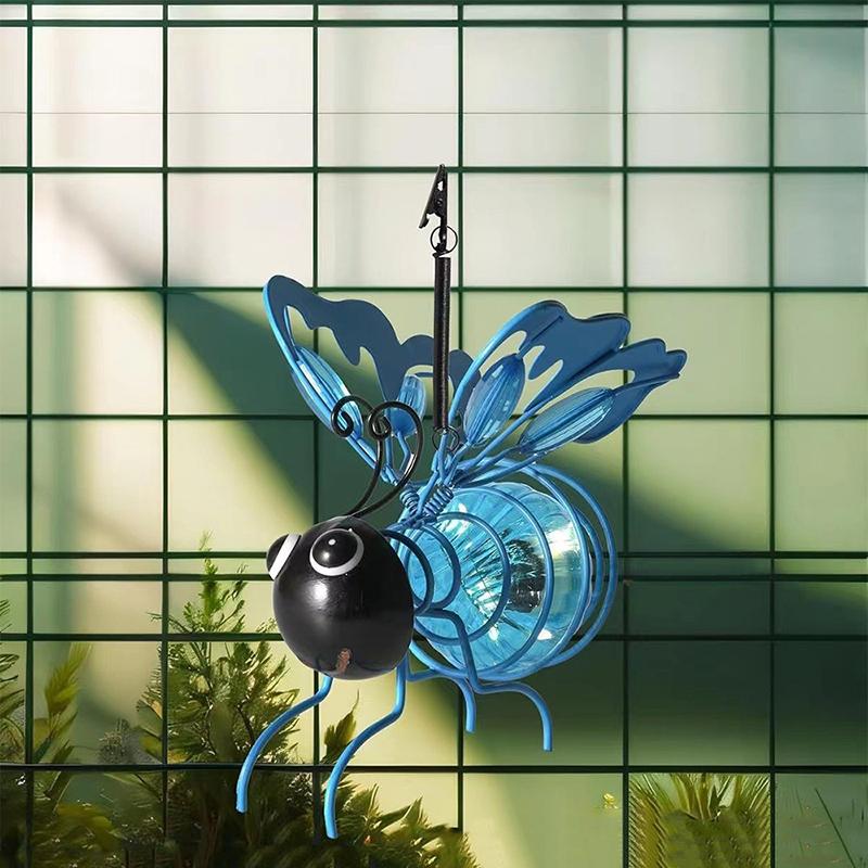 Solar Bee Lights Outdoor, Hanging Solar Bee Lights For Outside For Patio Yard Pathway Backyard Balcony Porch Housewarming Gifts