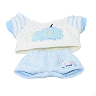 Casual Outfits for Mini Plush Dolls, Practical Decoration, Doll Accessories, Trendy Clothes