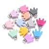 1Pc Baby Silicone Pacifer Clips Pentagram Heart Cloud Shape Metal Clips for DIY Pacifer Chain Jewelry Making Bulk Crafts