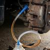 Car Brake Fluid Oil Exchange Pump with 120cm Oil Pumping Hose Empty Drained Oilling Bleeder Auto Brake Oilling Connector Filling