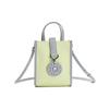 Fashion Casual Simple Versatile PU Leather Crossbody Handbag Mini Women Handbags Glassy-Green F13W239164F-LG