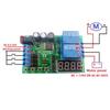 For Motor Forward Reverse Controller Relay Module for DC 5-24V For Motors with Adjustable Delay 0.1s-9999min and 3 Input Ports