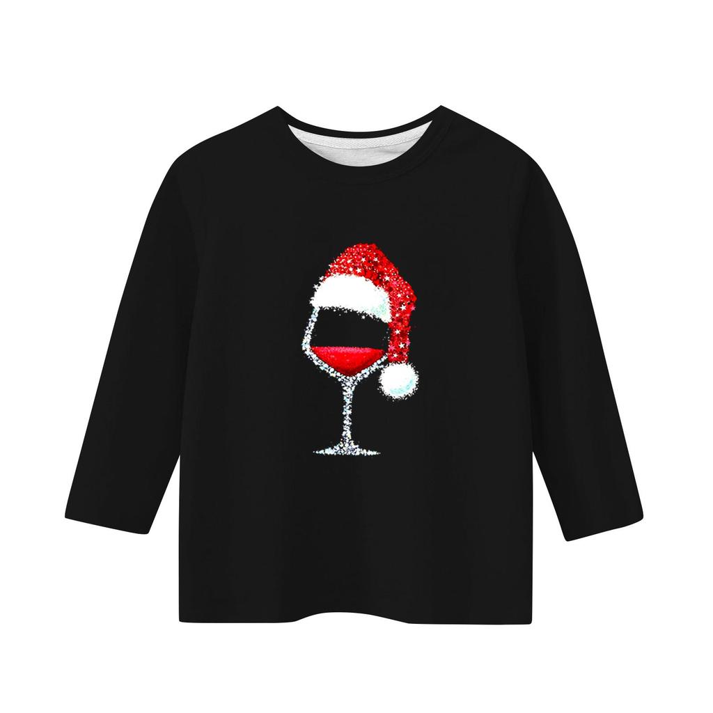 Dětské ležérní tričko s 3/4 rukávem a potiskem ke Dni nezávislosti, s kulatým výstřihem