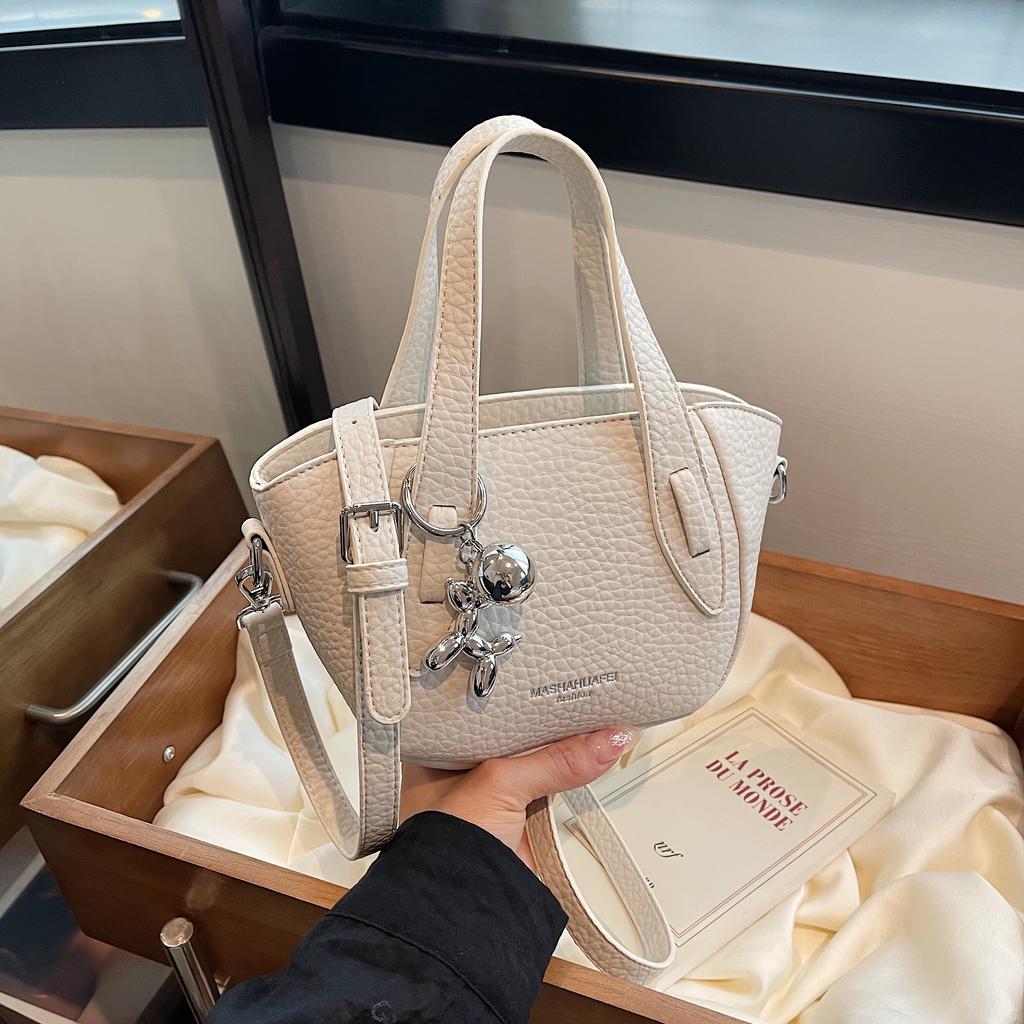 Advanced Handheld Bucket Bag for Women  New Simple Fashion Shoulder Bag Trendy Versatile Casual Women's Bag