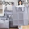 [Sacos de Armazenamento Extra Grandes] 10 Peças Sacos de Armazenamento Espessos Resistentes a Rasgos Extra Grandes para Mudança | Alta Capacidade para Roupas/Colchas/Sapatos, Sem Amassos e Prontos