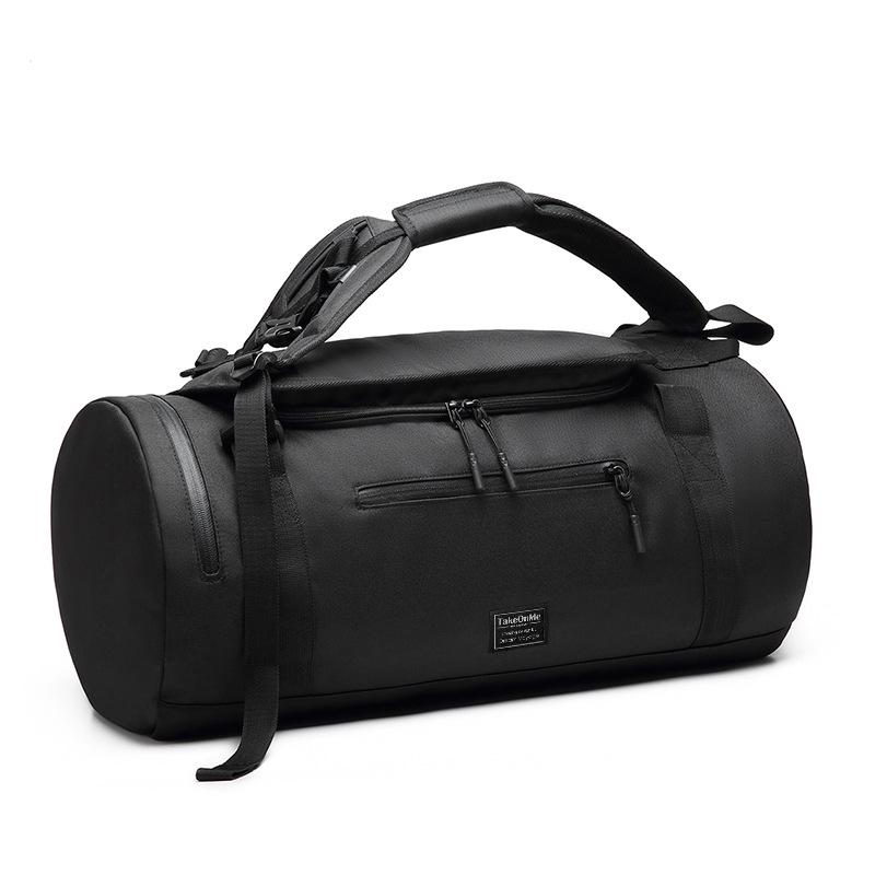 Large Travel Gym Bag with Anti-Theft, Dry & Wet Separation, and Suitcase Handle Attachment