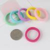 66Pcs Kids Baby Girls Candy Color Elastic Hair Band Rope Ring Ponytail Holder