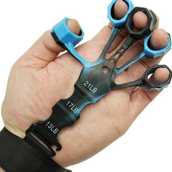 Silicone Vein Trainer: Adult Fitness Resistance Band & Five-Finger Puller