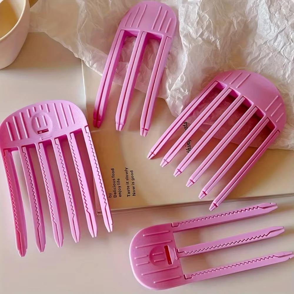 Flauschige Haarnadel, Locken-Pony-Clips, Haarwurzeln, voluminöse Haarclips, Lockenwickler für Frauen mit fester Form, modischer Volumen-Haarroller