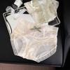 Girls Spring and Summer New Lace Comfortable In Waist Triangle Briefs