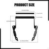 Motorcycle Navigation Bracket Phone Handlebar Accessory Parts Stable Performance