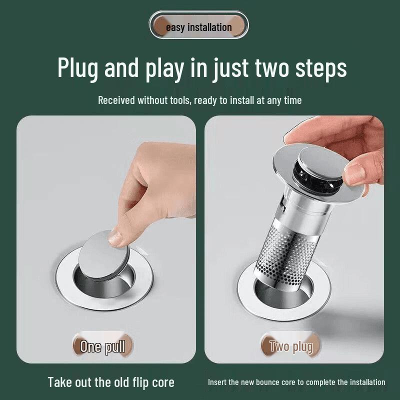 Jialifang Pop-Up Basin Drain Stopper