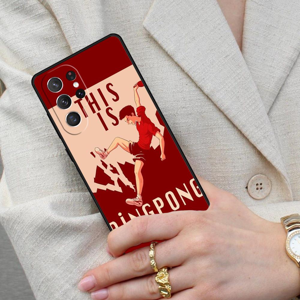 Table Tennis Sport Cell Phone Case for Samsung Galaxy S26 Ultra S25 S24 S23 S22 S21 S20 Note10 Cover