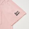 Uniqlo × Studio Ghibli Collaboration SS24 Embroidered Pattern Crew Neck Short Sleeve T-Shirt Unisex T-Shirt Pink 466799-10