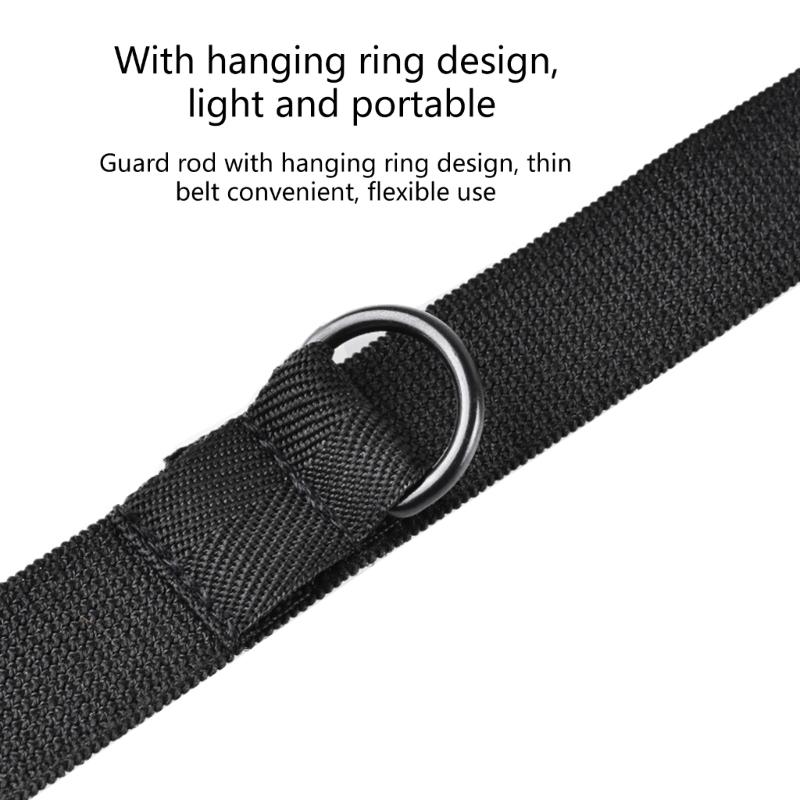 Elastic Thick Fishing Rod Protective Cover Fishing Rod Belt Protector Poles Sleeve Reel Fishing Accessories Durable