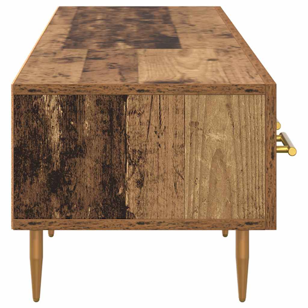 TV Stand Reclaimed Wood Style 150 x 36 x 30 cm Engineered Wood