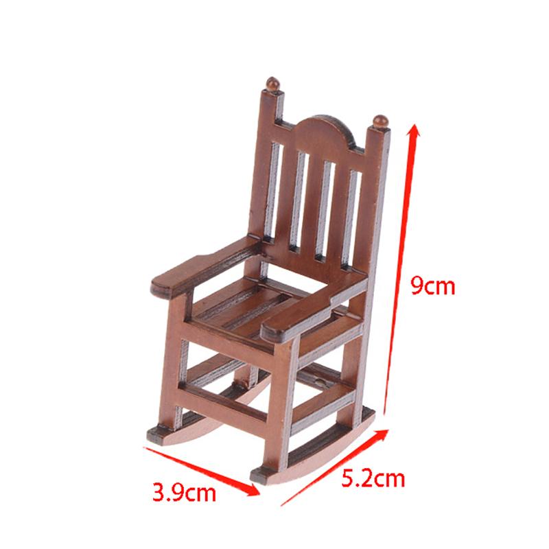 Dollhouse Miniature Furniture Fabric Sofa Couch Chair For 1/12 Doll House Accessories Living Room Decor Minimalist Simple