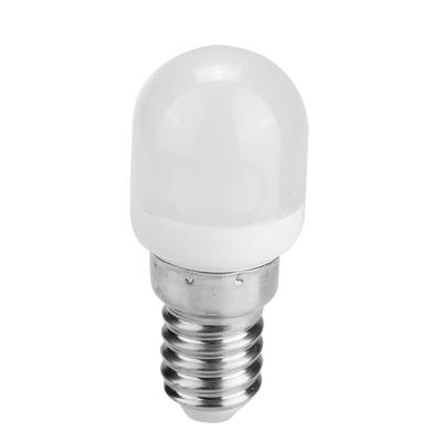 Mini LED Glühbirne Kühlschrank Mikrowelle Nähmaschine Lampe Licht E14 T22 2W 220V (Weiß)