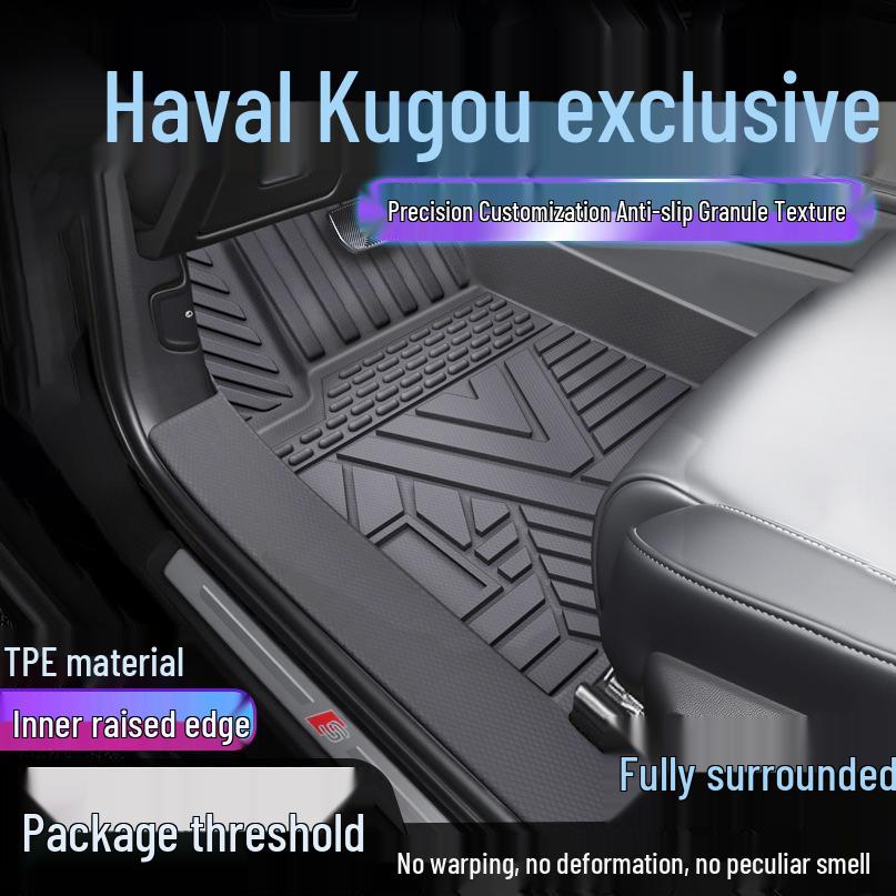 Haval Cool Dog TPE Полный комплект Водонепроницаемые Коврики в Салон и на Пороги Single-layer Upgraded TPE Mats