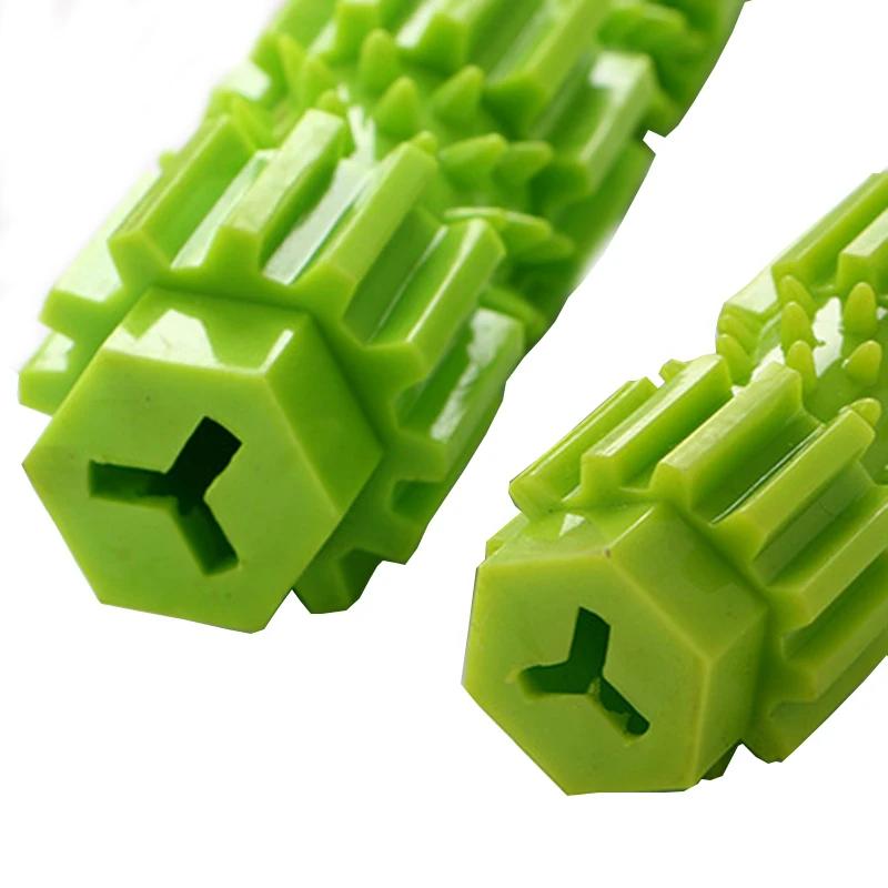 Hundespielzeug Haustierzahnreinigungsspielzeug für kleine mittelgroße Hunde aggressive Kauer Futter Leckerli ausgebendes Spielzeug Hundezubehör