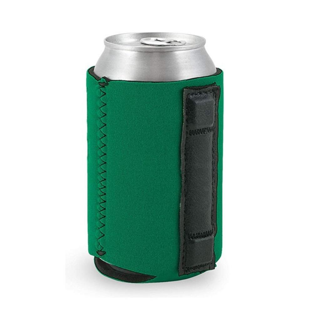 Reusable Can Cooler Insulated Sleeve Neoprene Bottle Sleeve Portable Drink Sleeves  BBQ