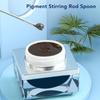 Eyebrow Powder Mixing Stick Uniform Blending Stainless Steel Cosmetic Pigment Stirring Spoon