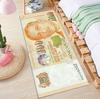 Non-slip Rectangular Rug for Bedroom, Living Room, or Entrance