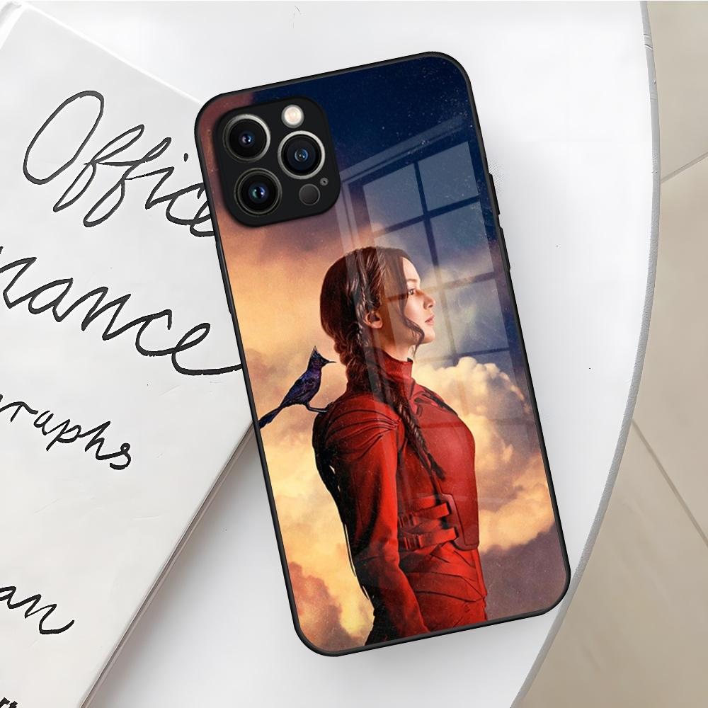 Movie The Hunger Games Phone Case for Iphone 17 16 Air 15 14 12 11 13 Pro Max Mini X Xr Xs Se Puls glass Cover