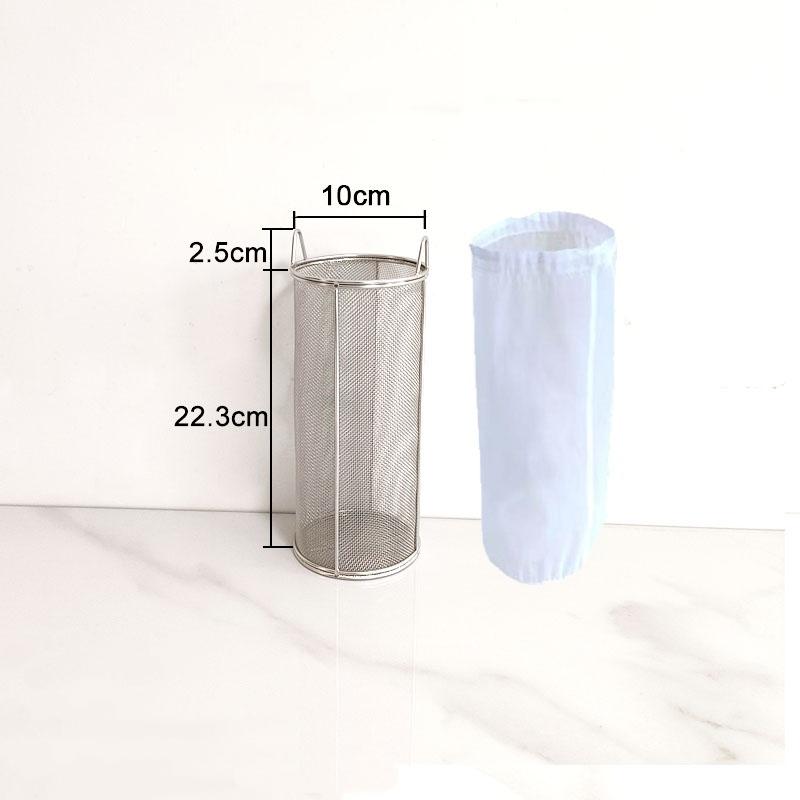 Round Mesh Basket 1mm Hole Rice Wine Beer Bier Filter Voor Zelfgemaakte Brew Koffie Coffee Droog Hopper Brew Fine Mesh Coland