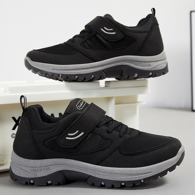 2025 Autumn Velcro Walking Shoes for Middle-aged & Elderly Women - Comfortable Sports Style