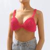 Exaggerated Sexy Suspender Jewelry Fashion Retro Creative Beaded Novel Personality Chest Jewelry Body Chain