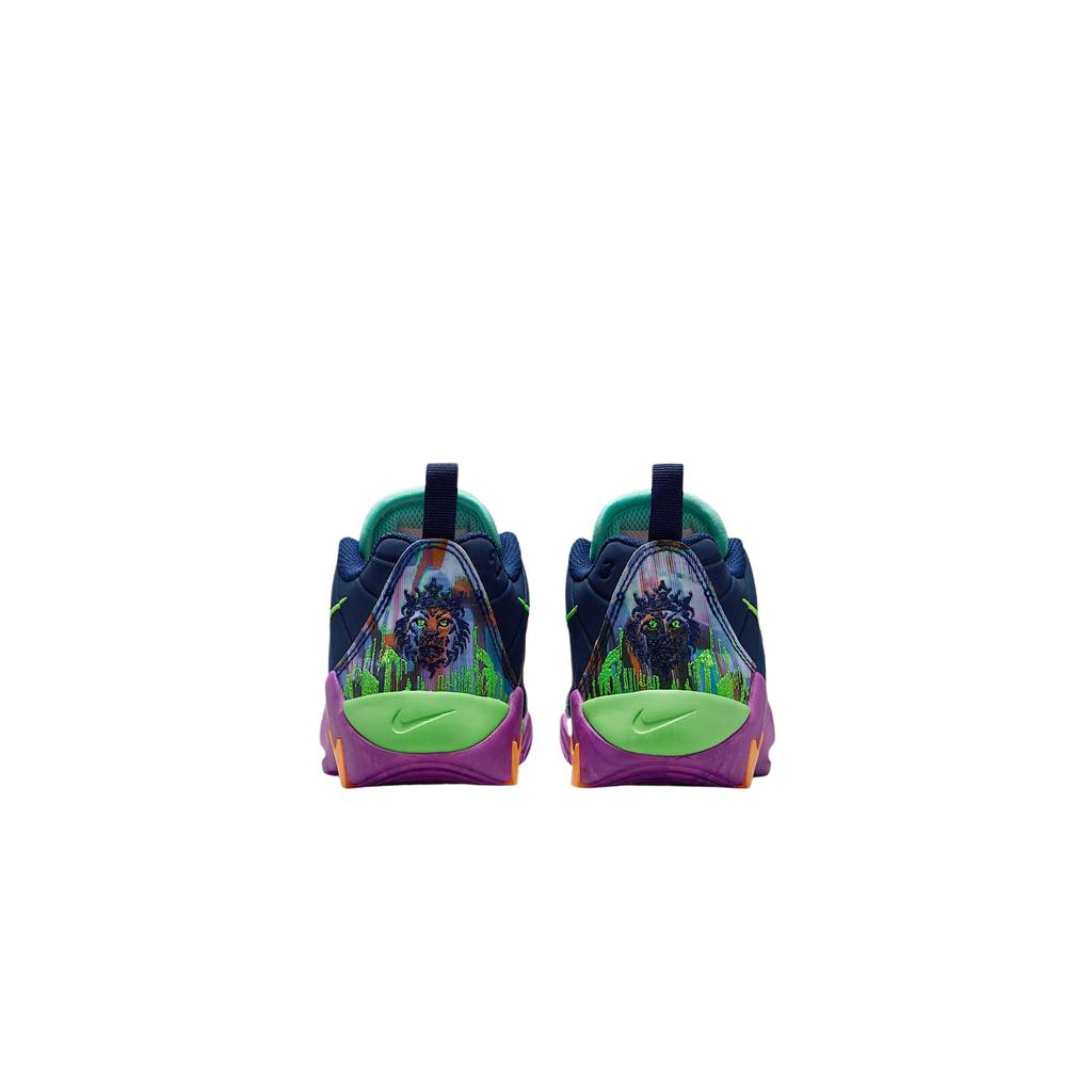 Nike LeBron Witness 9 PS Blue Void/Vivid Purple/Green Strike/Bleached Turquoise Kinder-Sneaker HV2268400